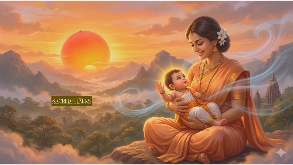 Lord Hanuman Birth Story Mata Anjani With Bajrangbali